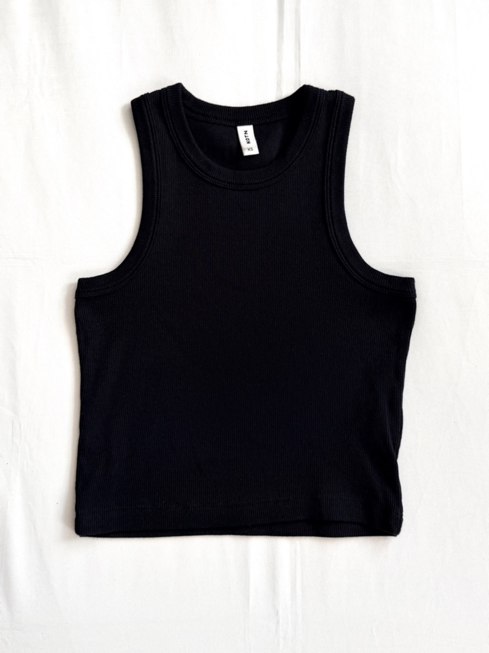 KOTN Crop Racer Tank - Picture 2 of 6